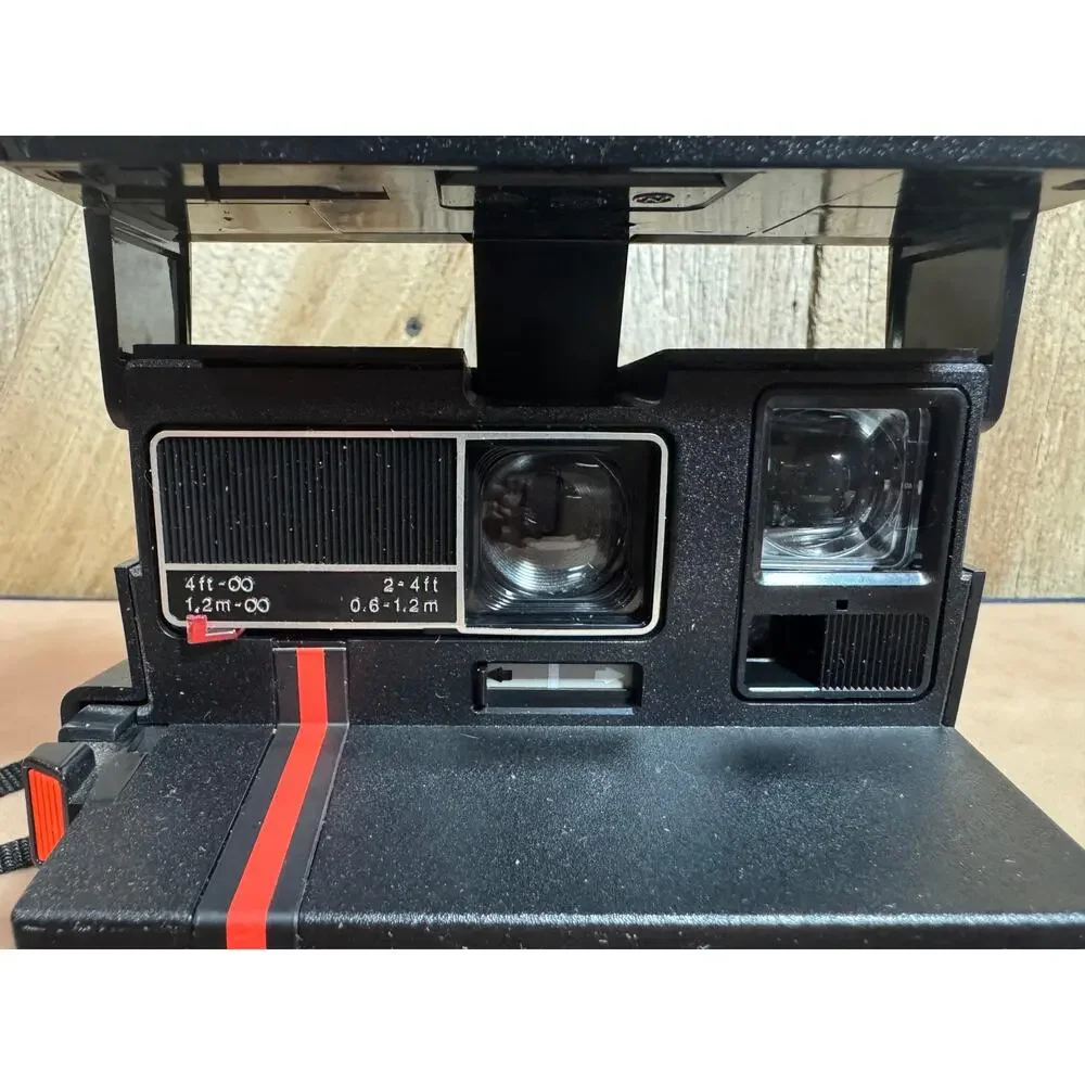 Polaroid One Step Flash 600 Strap Untested Film 600 Plus Instant Camera Picture